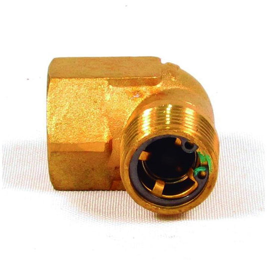 90 Degree In Line SC-3 Single Check Valve 1/2" NPT Ports, Female Inlet, Male Oulet - 800376