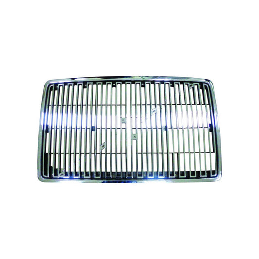 Chrome Front Grille Compatible with Volvo VN, VNM, VNL 1996-2003 Replaces 804015