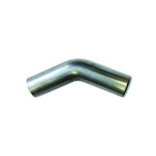 5" Steel Exhaust Elbow - 45 Degree Bend, OD-OD Ends, 12" Legs Length