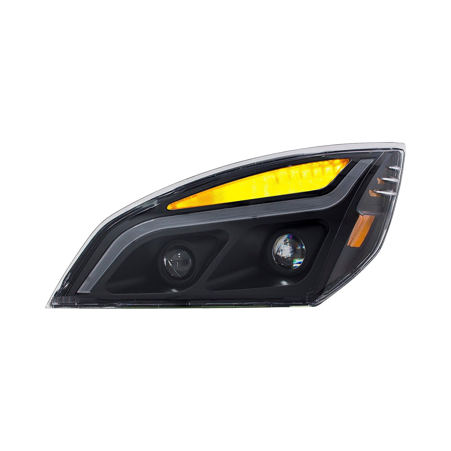 Headlight With Led Projector Technology Replacement For Freightliner Cascadia 2018+ Driver Side | F236852