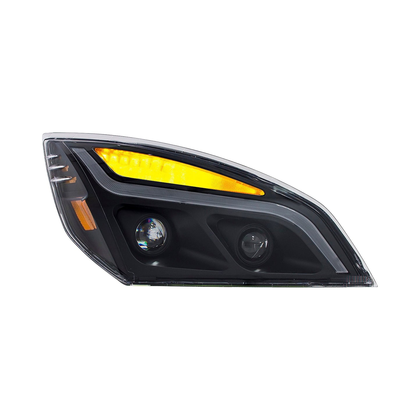 Headlight With Led Projector Technology Replacement For Freightliner Cascadia 2018+ Passenger Side | F236851