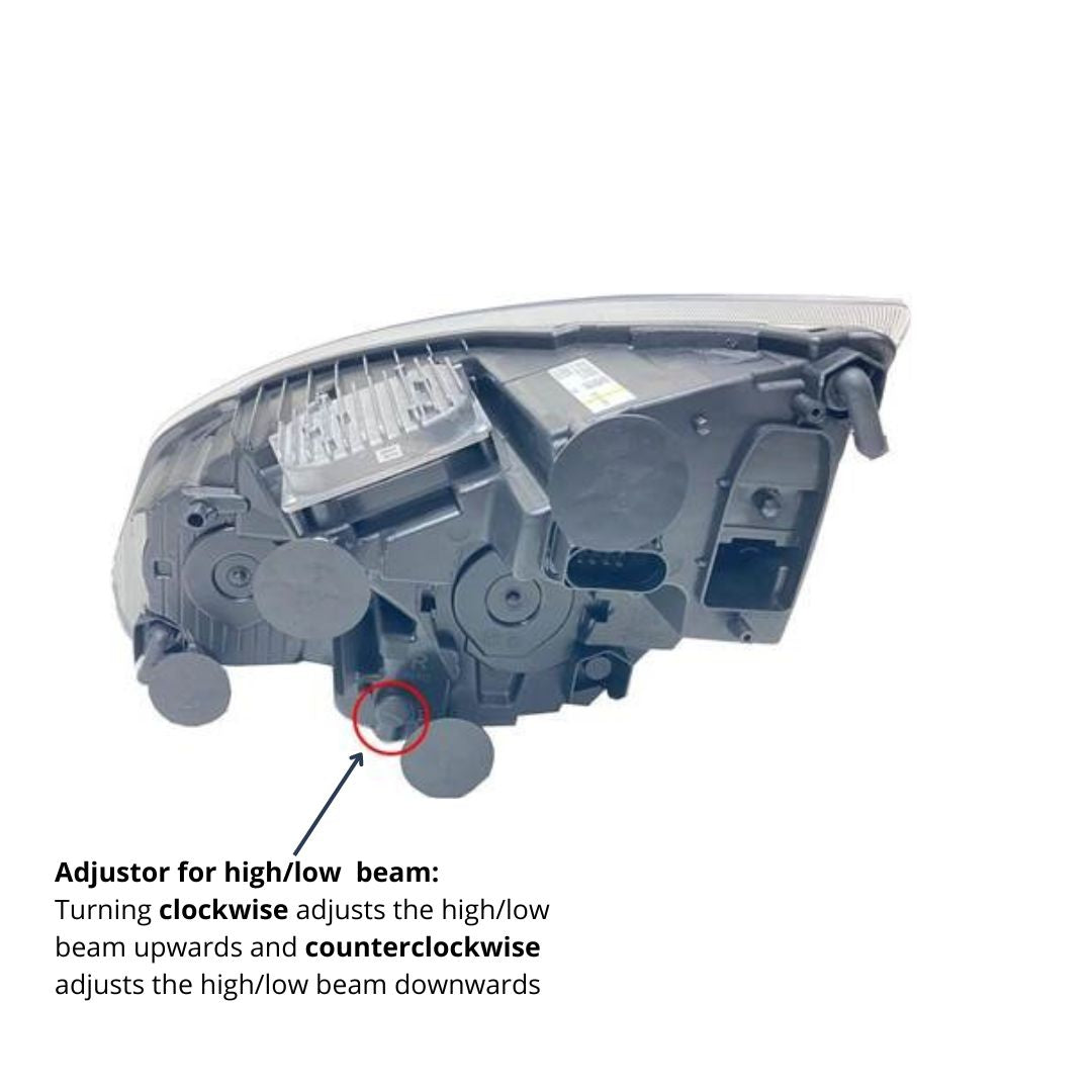 Headlight With Led Projector Technology Replacement For Freightliner Cascadia 2018+ Driver Side | F236852