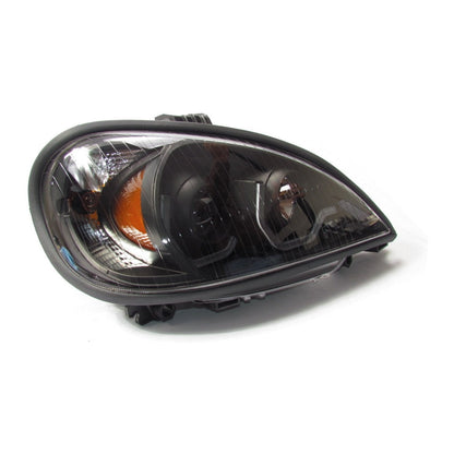 Black Housing Projector Headlight With Led Light Bar For Freightliner Columbia - Passenger Side | F236804