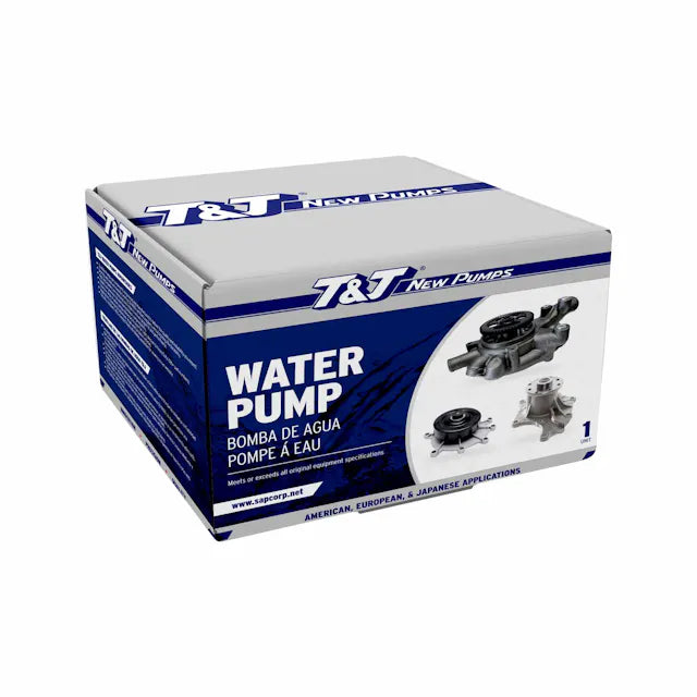 HD Water Pump for Cummins Eng. ISX Series 15.0L With 18 Rib Groove Pulley (For International)