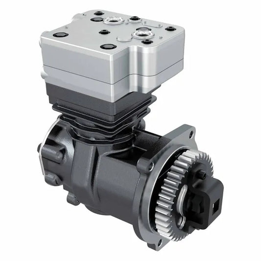 Single Cylinder Compressor for Cummins ISX Engine, Wabco SS318 DIA:85 mm - 318 CC - Stroke 56 mm